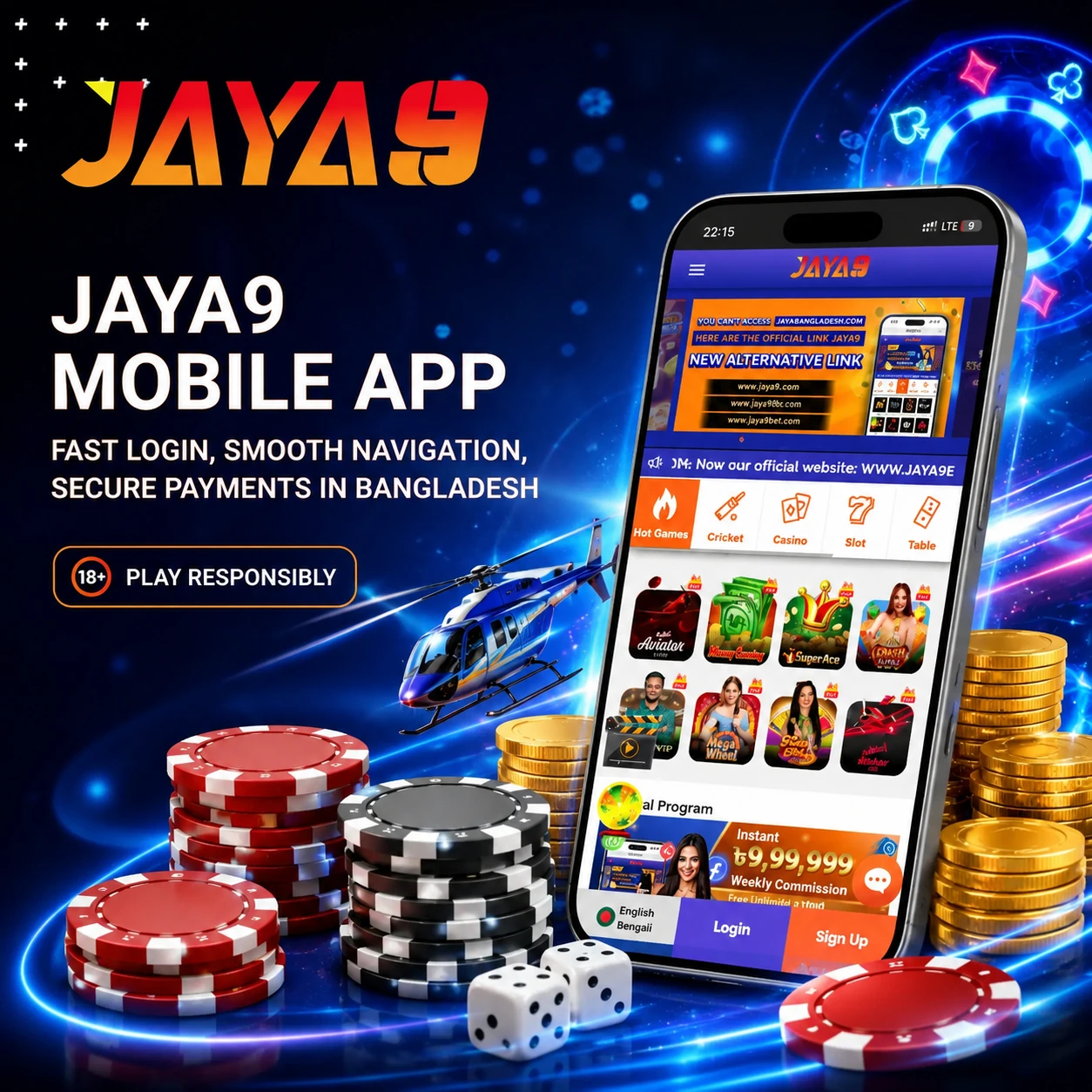 jaya9 mobile app
